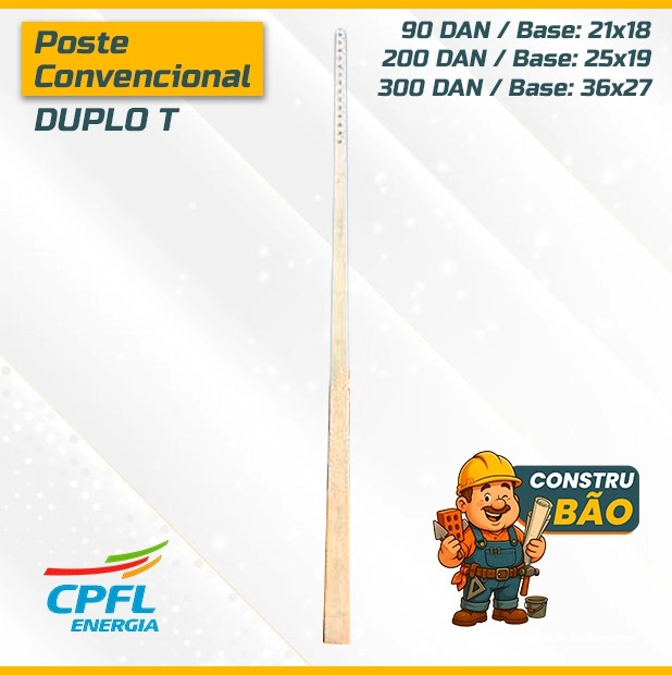 Poste Padrão Duplo T: Entenda Este Modelo Robusto